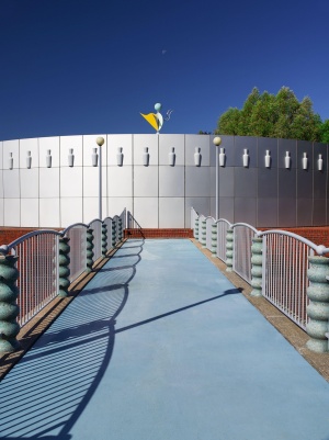 Groninger Museum, exterieur Starck Paviljoen