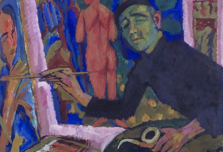 Johan Dijkstra, Portret van Jan Wiegers, 1926