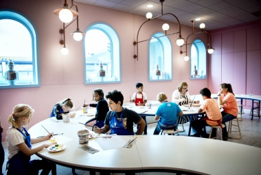 Aan de slag in het atelier