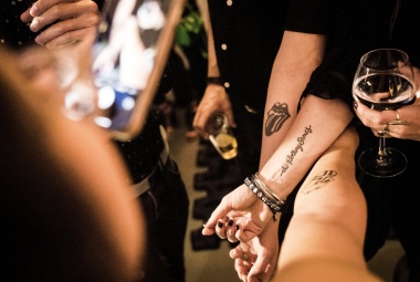 Getinontattoos airbushtattoos van de Rolling Stones