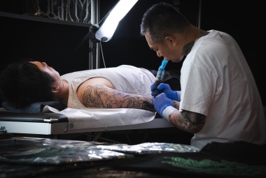 Live tattooing