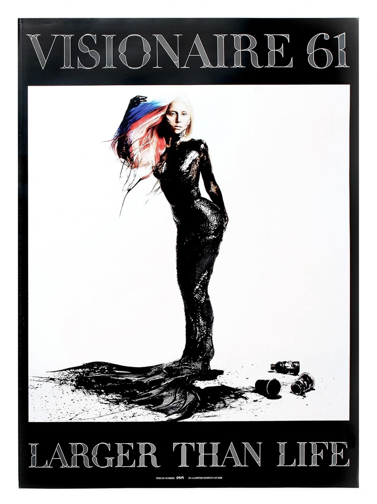 Visionaire 61 Larger than Life with Lady Gaga