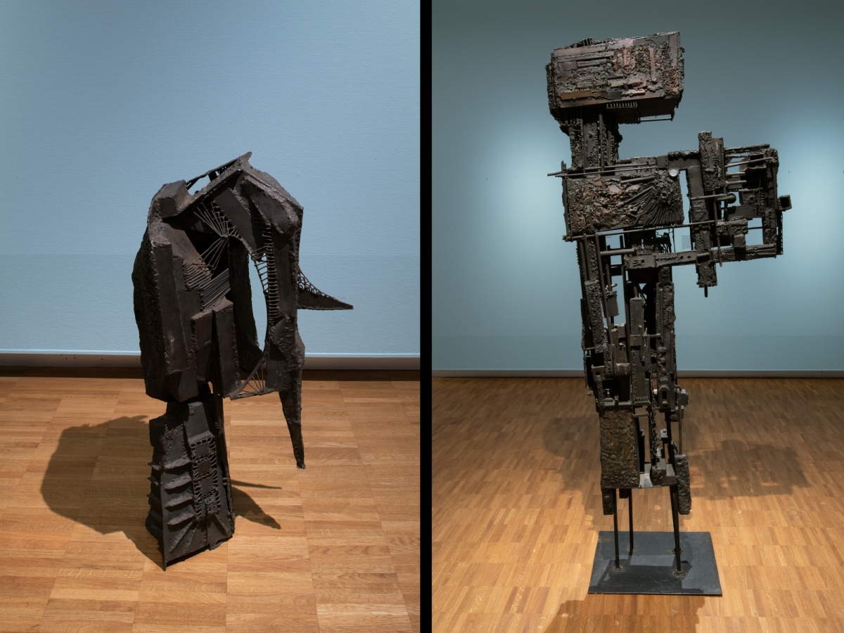 Compositie (kop) en Staande figuur