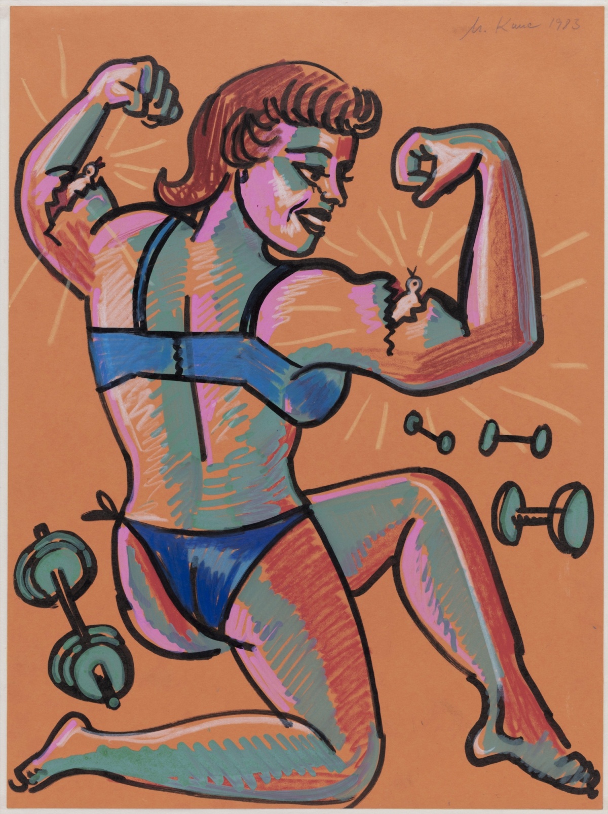 Milan Kunc, Olympisch kampioene gewichtheffen, 1983