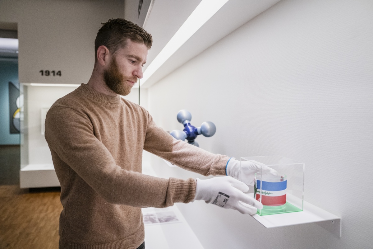 Aanvoerdersband FC Groningen in Groninger Museum