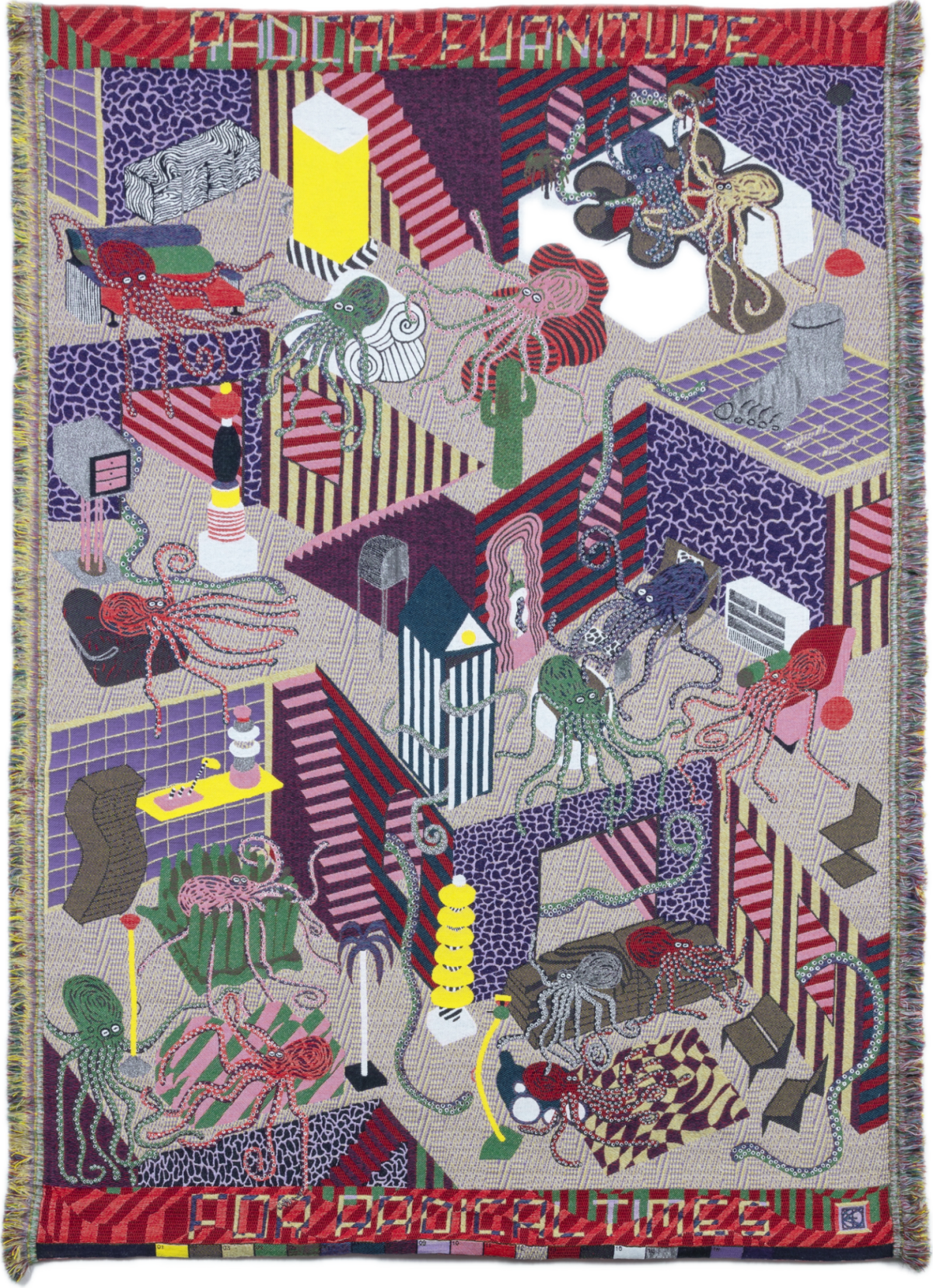 Koen Taselaar, Radical Furnuture for Radical Times, tapestry, 2019