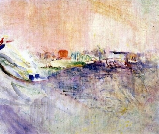 Job Hansen, Paterswoldse Meer, Groninger Museum, langdurig bruikleen collectie Stichting De Ploeg