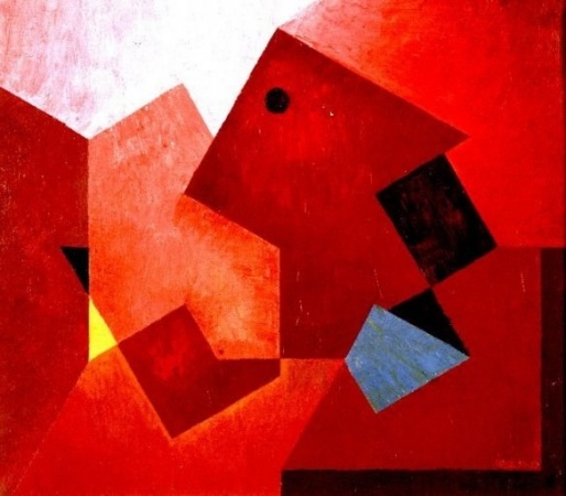 Wobbe Alkema, Compositie no 22, Groninger Museum, langdurig bruikleen collectie Stichting De Ploeg