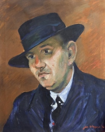 Jan Wiegers, Portret S. J. Bouma, 1934, Groninger Museum, langdurig bruikleen collectie Stichting De Ploeg