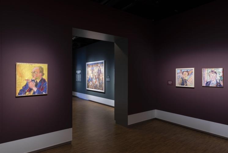 In het De Ploeg paviljoen