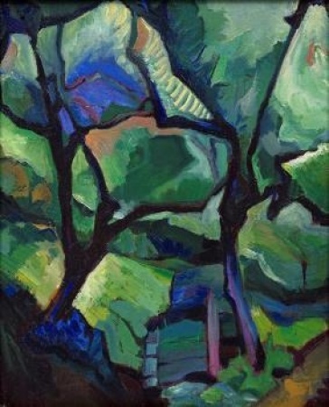 Alida Pott, Boomgaard Blauwborgje (1920)