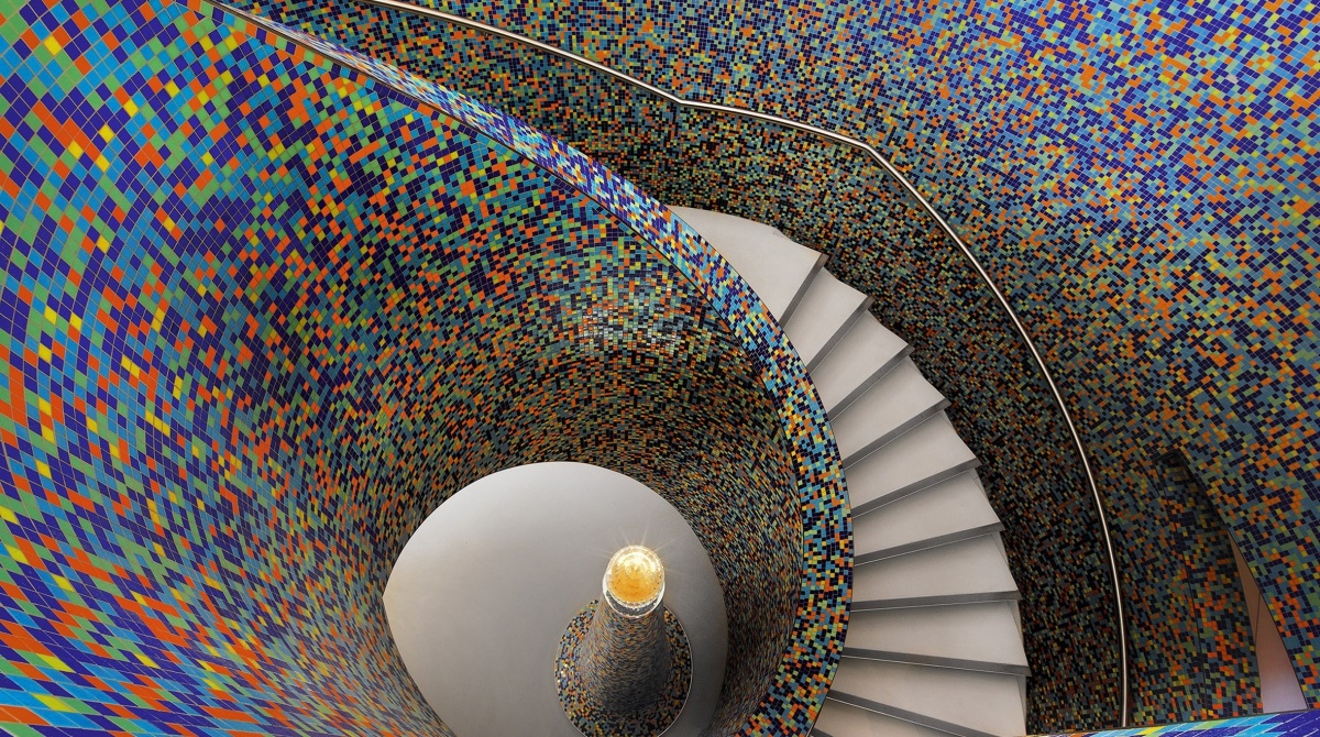 Mozaïektrap Mendini Groninger Museum