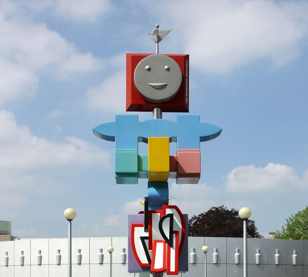 Mendini wegwijzer, Groninger Museum