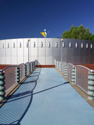 Groninger Museum, exterieur Starck Paviljoen