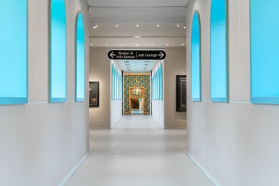 The connecting corridors, Groninger Museum