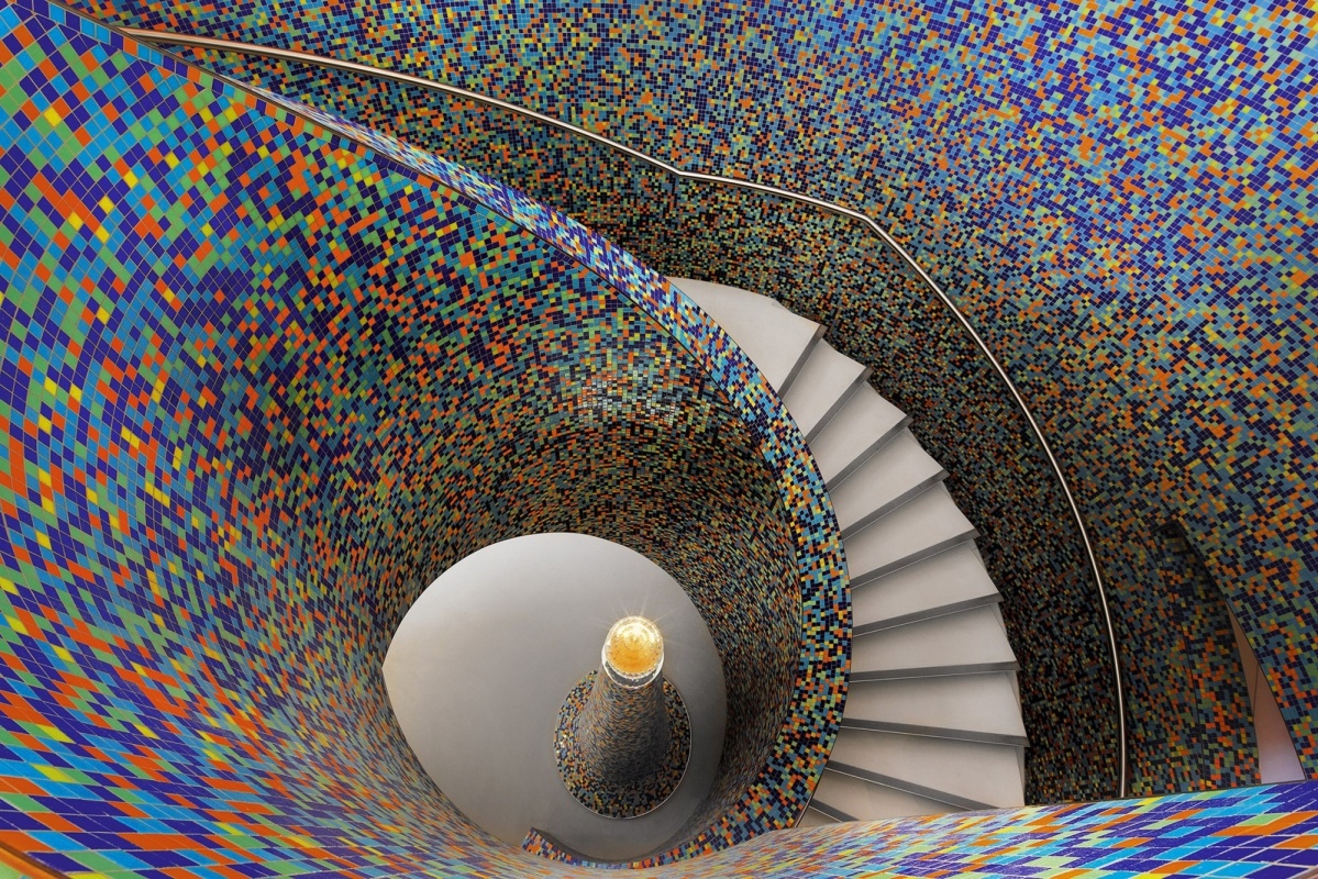 Mozaïektrap Mendini Groninger Museum