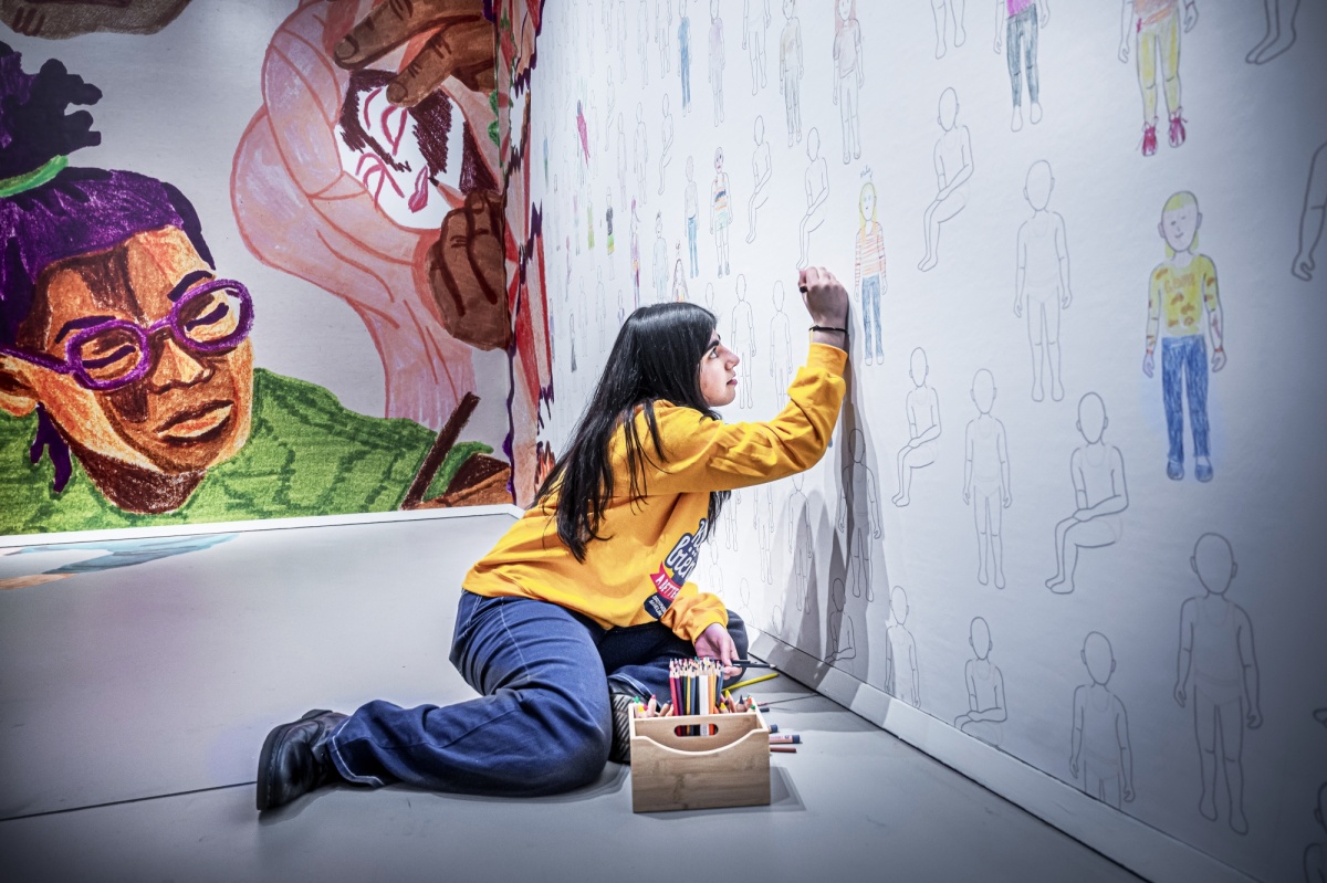 Kinderbiënnale 2024, foto Corné Sparidaens