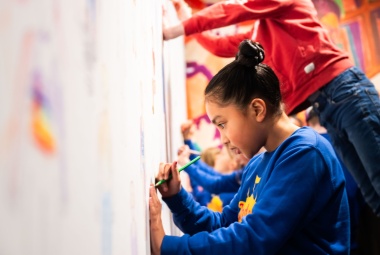 Kinderbiennale opening foto Niels Knelis