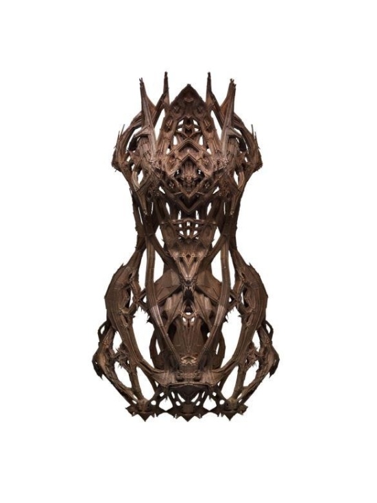 Cathedral dress, Iris van Herpen, 2011 - 2012