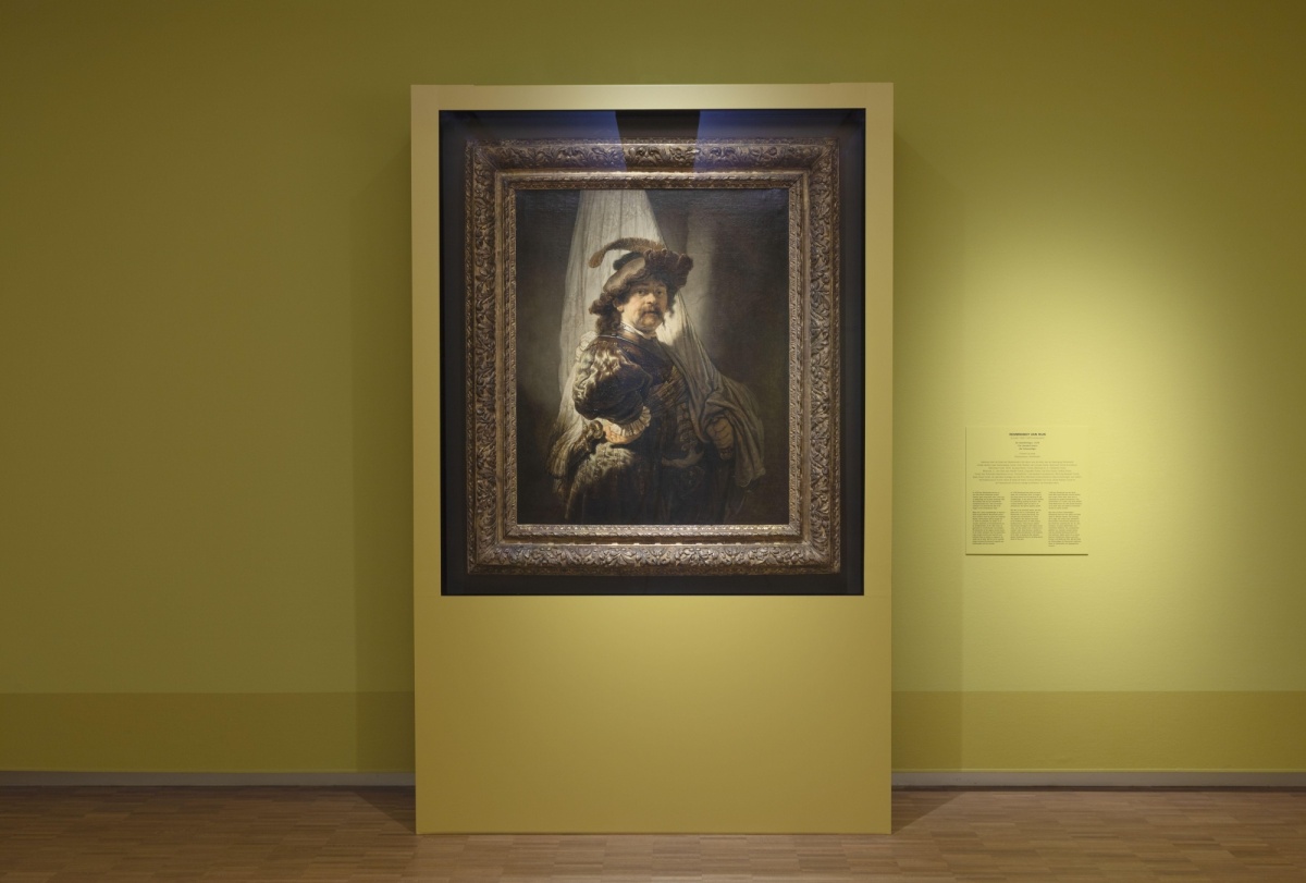 De vaandeldrager, Rembrandt, 1636. Aankoop door de Staat der Nederlanden met steun van de leden van de Vereniging Rembrandt, de VriendenLoterij en het Rijksmuseum Fonds.