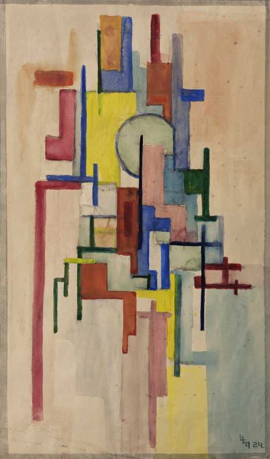 Wobbe Alkema, Compositie, 1924, Schenking Henk van Os