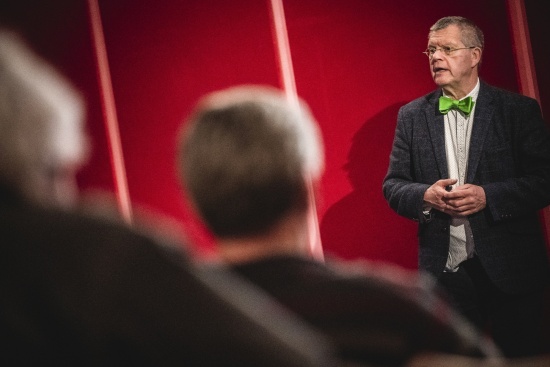 Egge Knol tijdens publieksdag Stad houdt Stand (2022)
