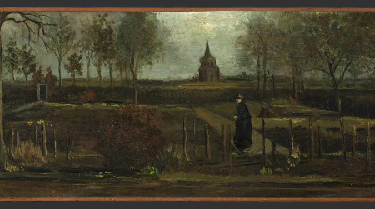 Vincent van Gogh, Lentetuin, de pastorietuin te Nuenen in het voorjaar