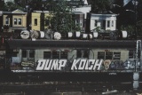 Martha Cooper, Dump Koch by Spin, 1982