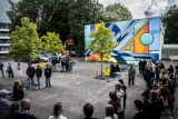 Opening mural Mick La Rock, Level Up, 2025, foto: Siese Veenstra