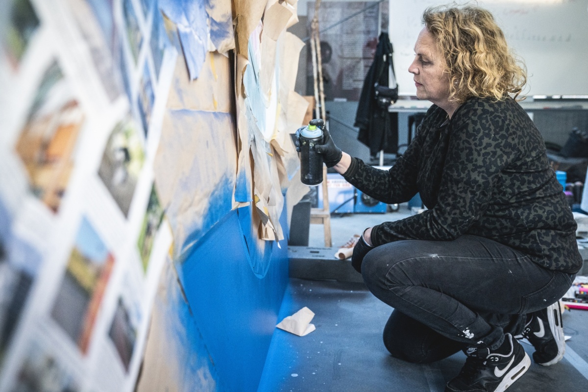 Mick La Rock, Graffiti in Groningen, foto: Siese Veenstra