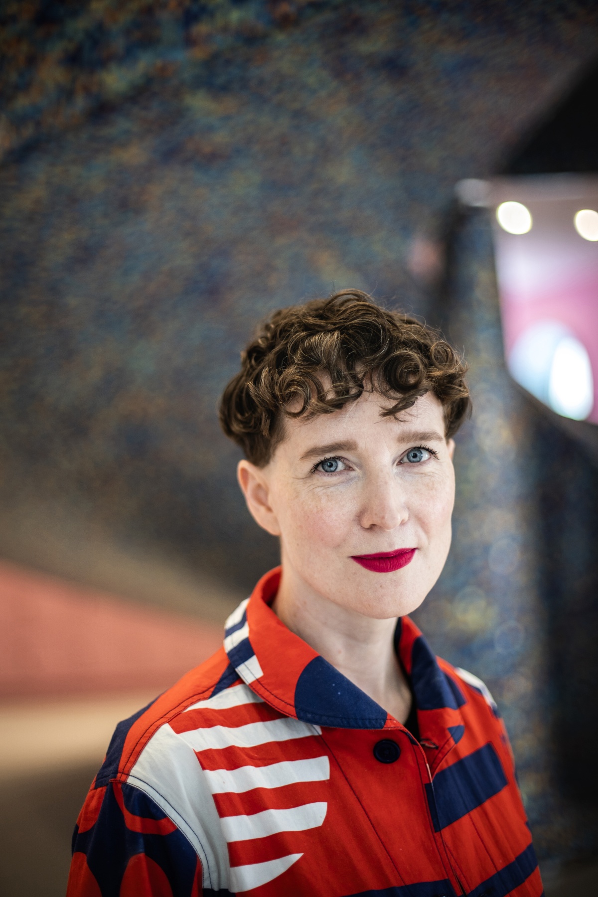 Conservator hedendaagse kunst Clare Molloy, foto: Siese Veenstra