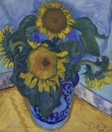 Jan Altink, Sunflowers, 1925, private collector, photo: Heinz Aebi