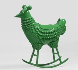Studio Jaime Hayon Rocking Chicken Green Chicken 2013