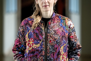 Conservator hedendaagse kunst Judith Spijksma, foto: Siese Veenstra