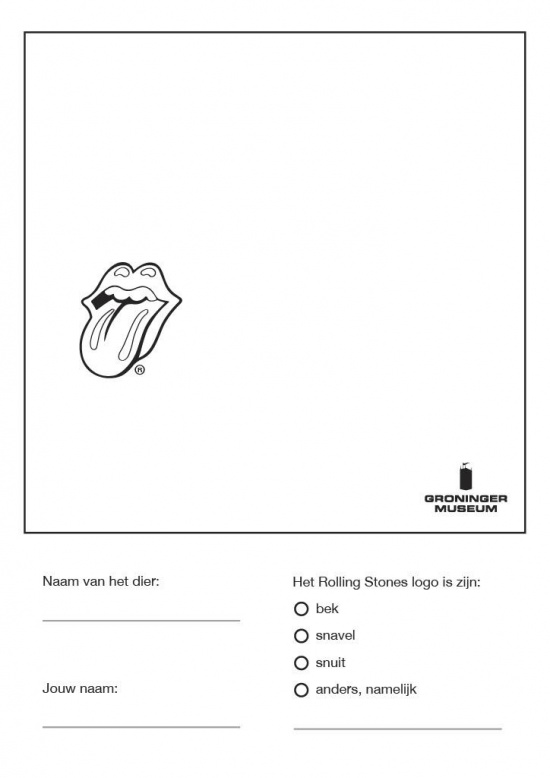 Werkblad tongdier