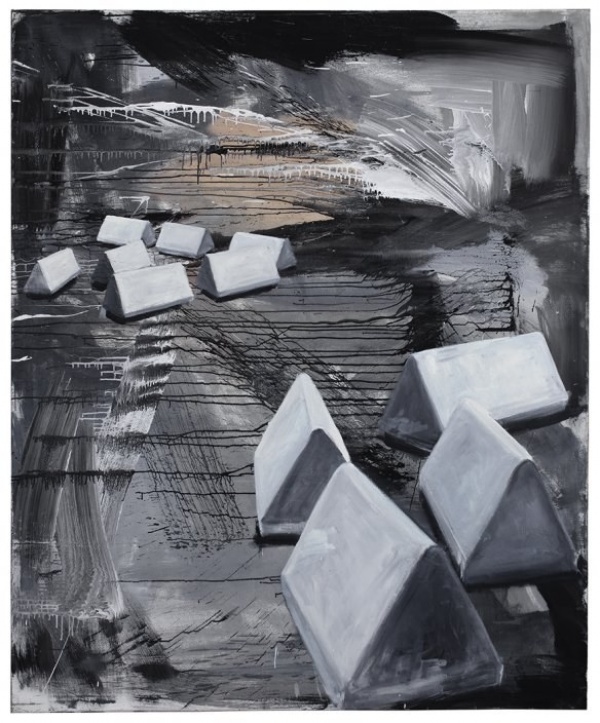 Bettina Semmer, Straßenmöbel Poller, 1985
