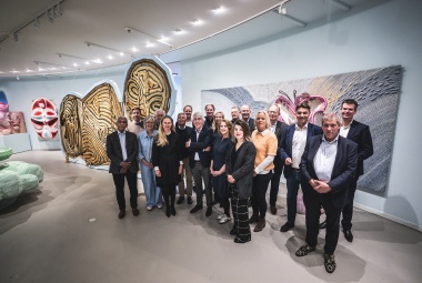 Salon groepsfoto 2025 Siese Veenstra