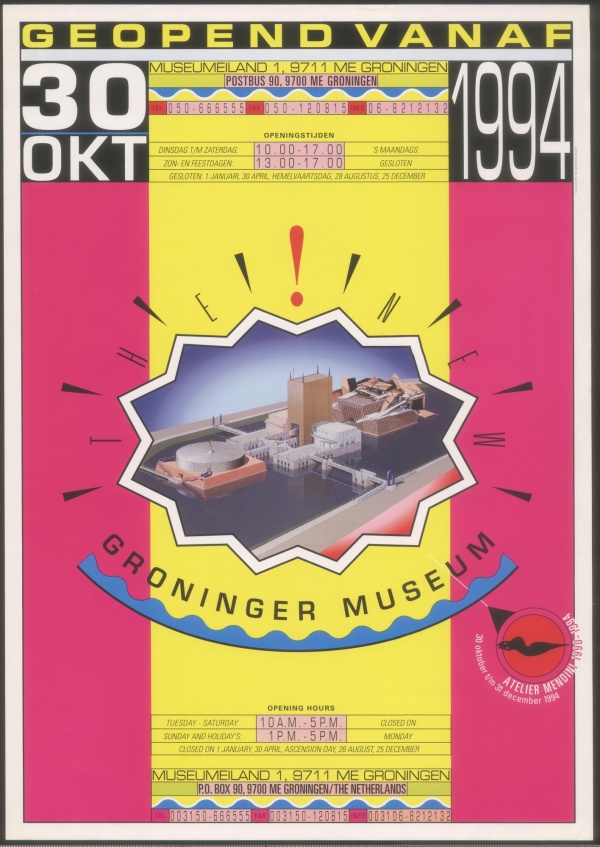 Das neue Groninger Museum Swip Stolk 1994