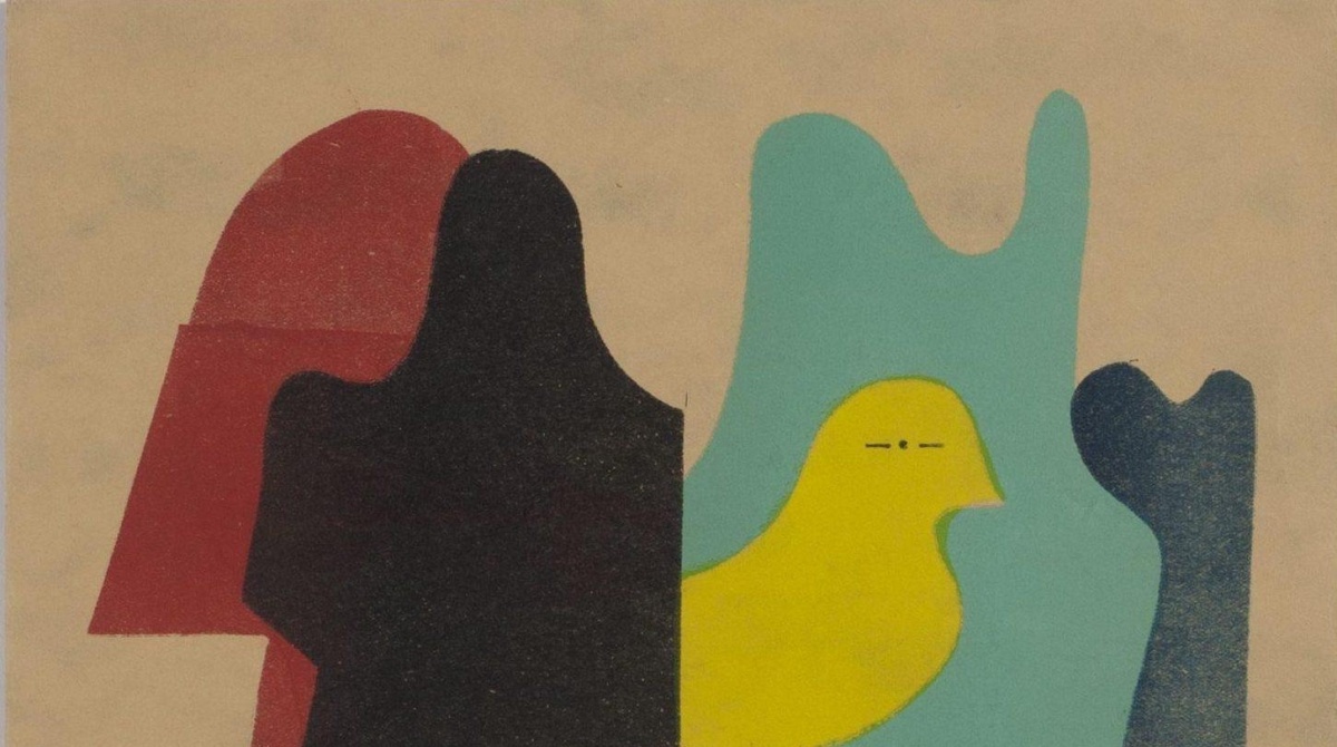 Ballad for an imprisoned poet (1943), H.N. Werkman, Groninger Museum