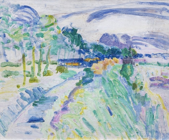 Het Hoge Land of Boterdiep, Job Hansen, 1927