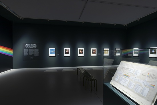 Ontwerpvariaties 20e en 30e jubileumjaar The Dark Side of The Moon album cover