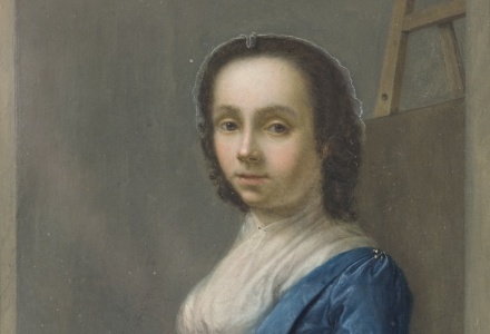Elisabeth Geertruida Wassenbergh, Self-portrait, 1754