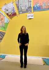 Beplakking strip, Barbara Stok