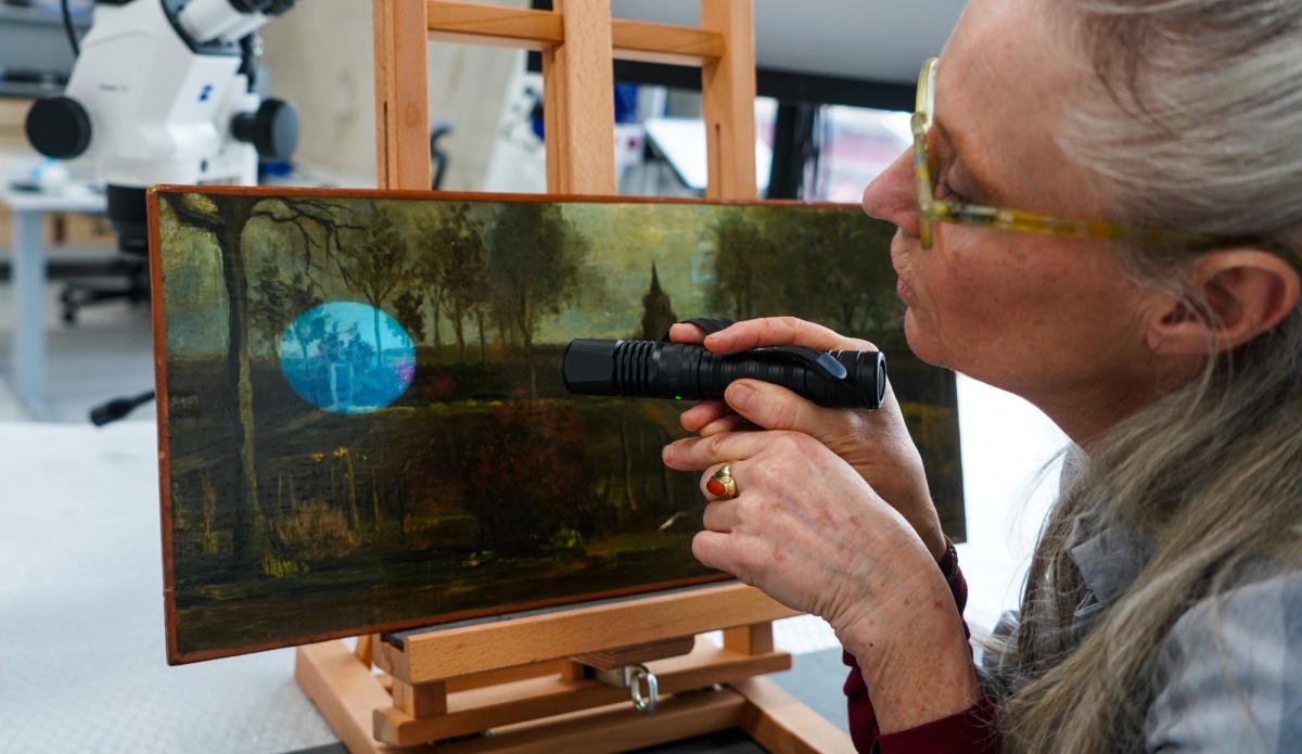 Lentetuin, Vincent van Gogh, onderzoek Marjan de Visser, foto: Denzel Feurich