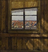 Willem Bastiaan Tholen, Atelier venster, 1910