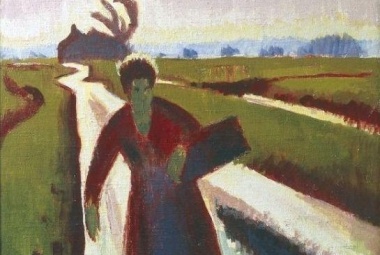 Koopvrouw op Landweg, Jan Altink