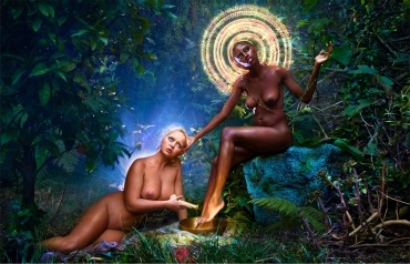 David LaChapelle, We Forgave Deeply Then Love Flooded Our Hearts