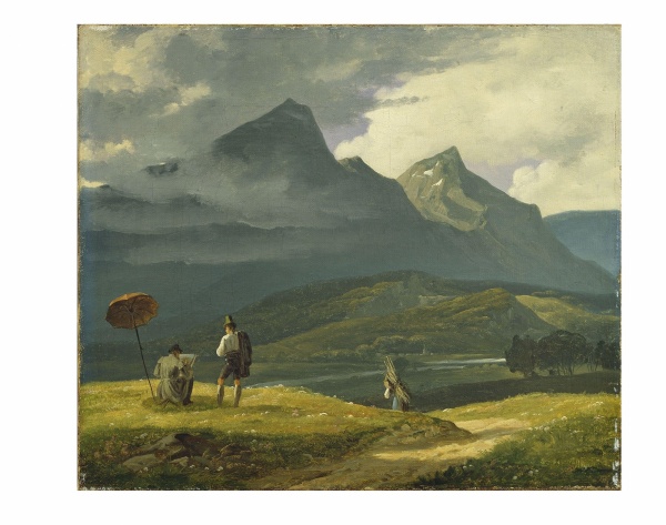 Wilhelm Bendz, Berglandschaft