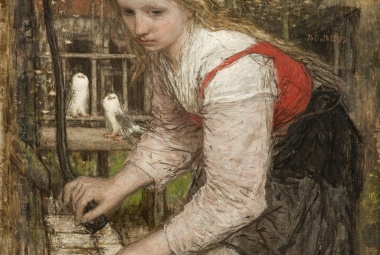 Collectie Veendorp, Matthijs Maris, Meisje aan de pomp, 1872, Groninger Museum (2012)