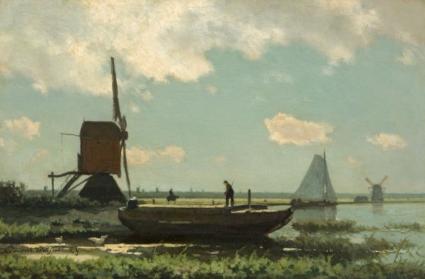 Johannes H Weissenbruch, Polderlandschaft